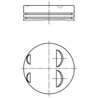Piston MAHLE 022 05 02