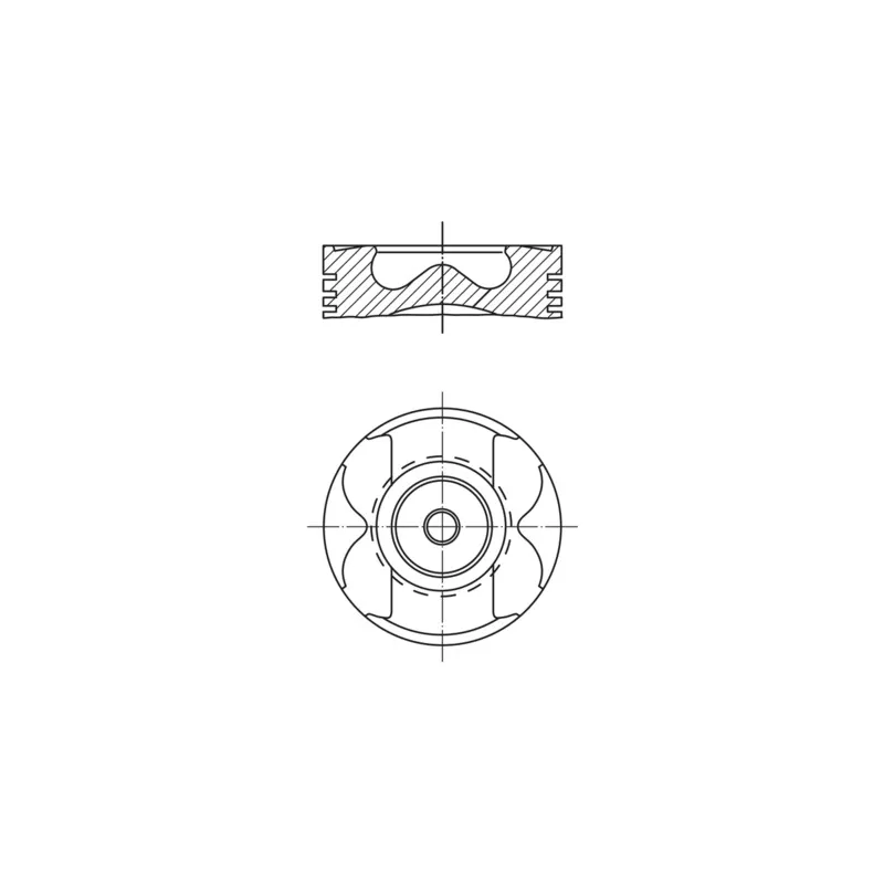 Piston MAHLE 022 26 11