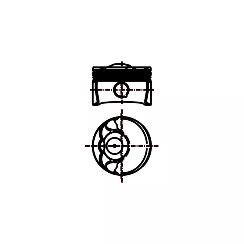 Piston MAHLE 028 01 00
