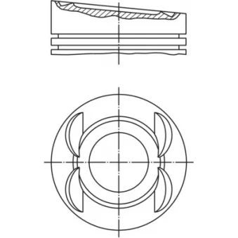 Piston MAHLE 028 03 12