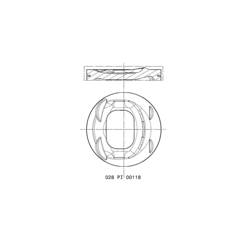 Piston MAHLE 028 PI 00118 002