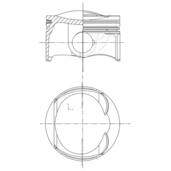 Piston MAHLE 028 PI 00132 010