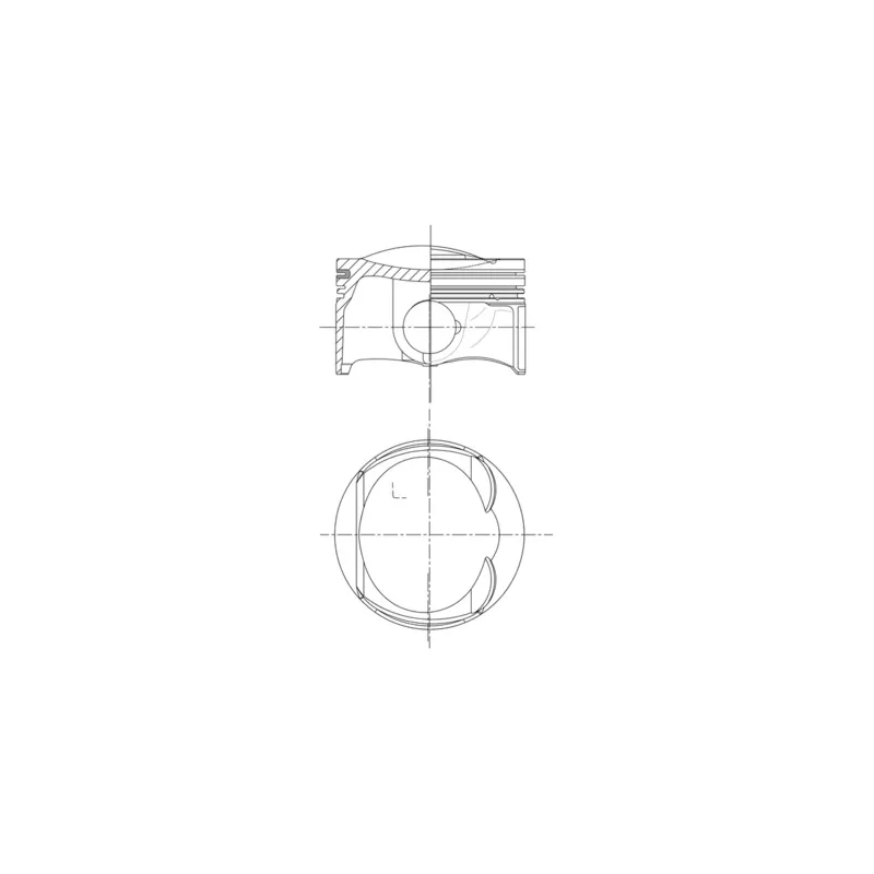 Piston MAHLE 028 PI 00132 011