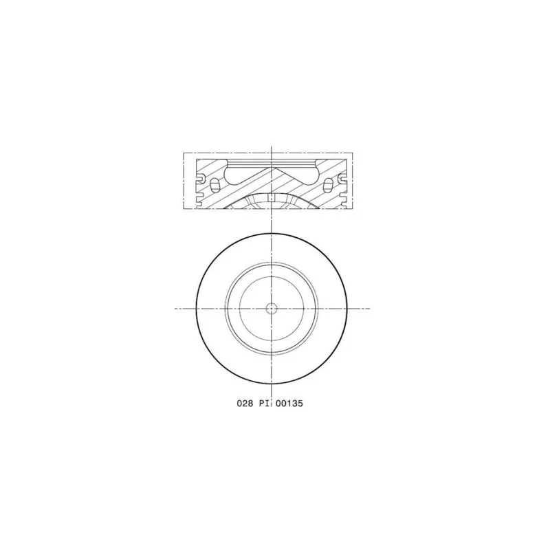 Piston MAHLE 028 PI 00135 002