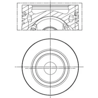 Piston MAHLE 028 PI 00154 002