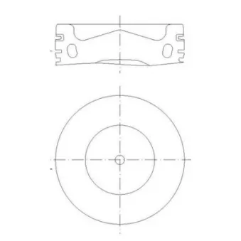 Piston MAHLE 028 PI 00158 001