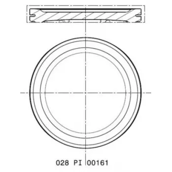 Piston MAHLE 028 PI 00161 000