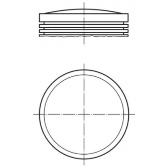 Piston MAHLE 029 51 00