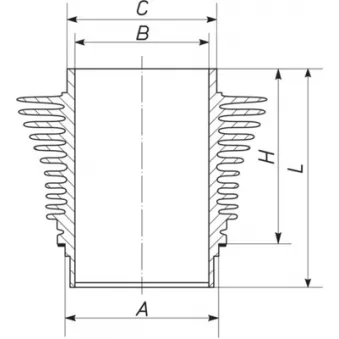 Chemise de cylindre MAHLE