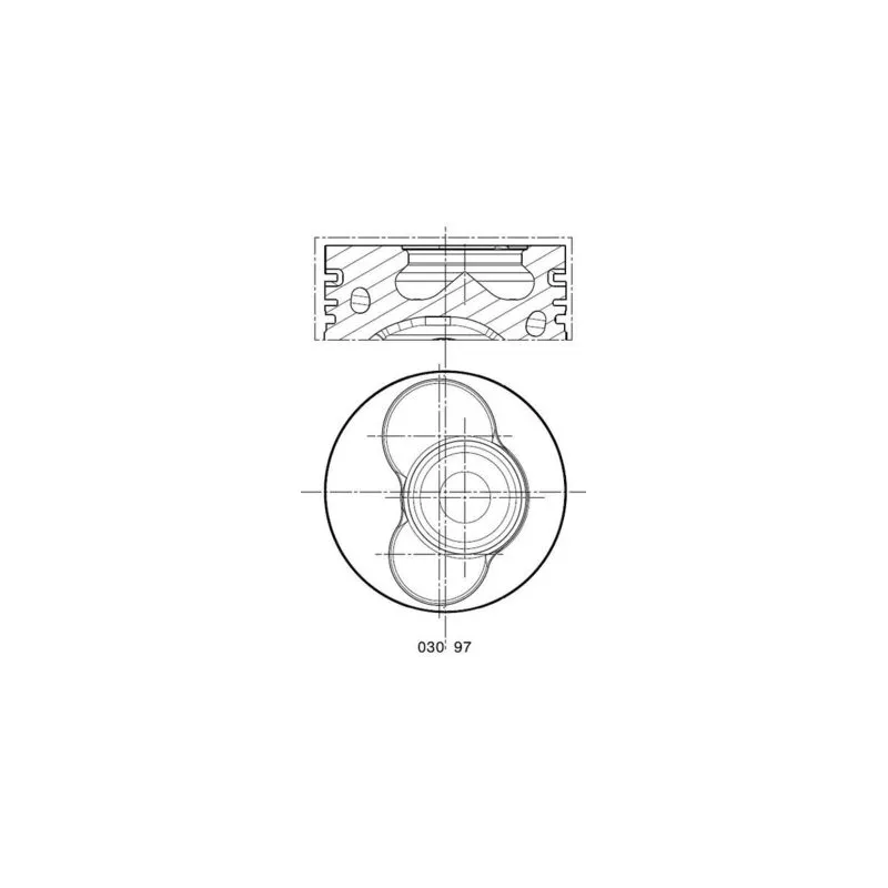 Piston MAHLE 030 97 01
