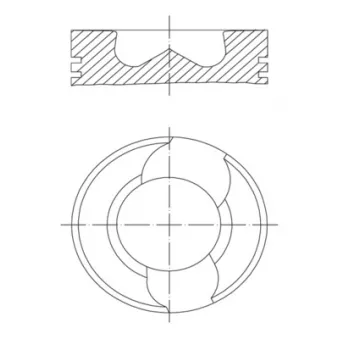 Piston MAHLE 030 98 01