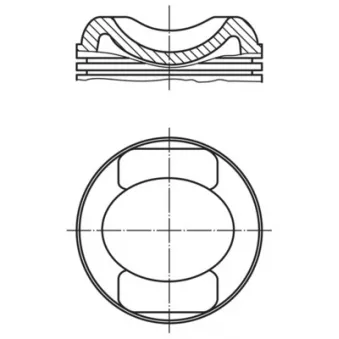 Piston MAHLE 031 54 00