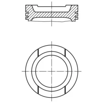 Piston MAHLE 033 01 00