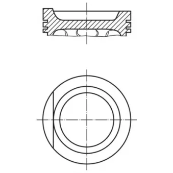 Piston MAHLE 034 76 00