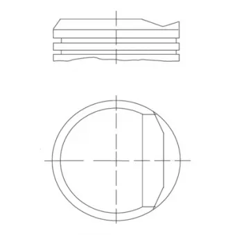 Piston MAHLE 034 81 00