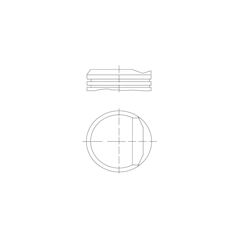 Piston MAHLE 034 81 00