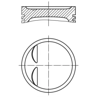 Piston MAHLE 037 PI 00113 001
