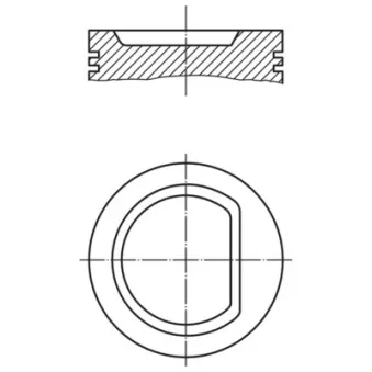 Piston MAHLE 039 76 00