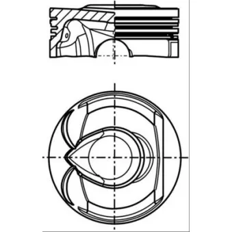 Piston MAHLE 039 PI 00123 000