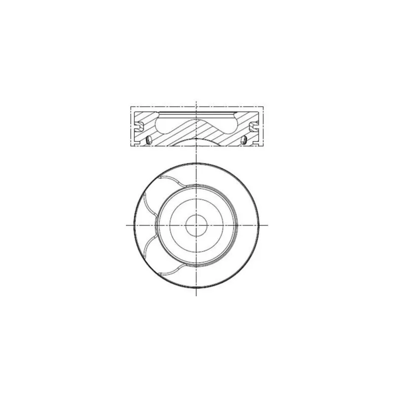 Piston MAHLE 039 PI 00128 000