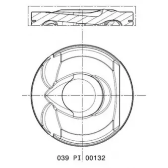 Piston MAHLE 039 PI 00132 001