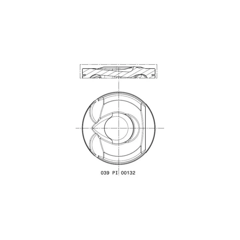 Piston MAHLE 039 PI 00132 001