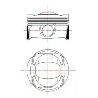 Piston MAHLE 039 PI 00135 002