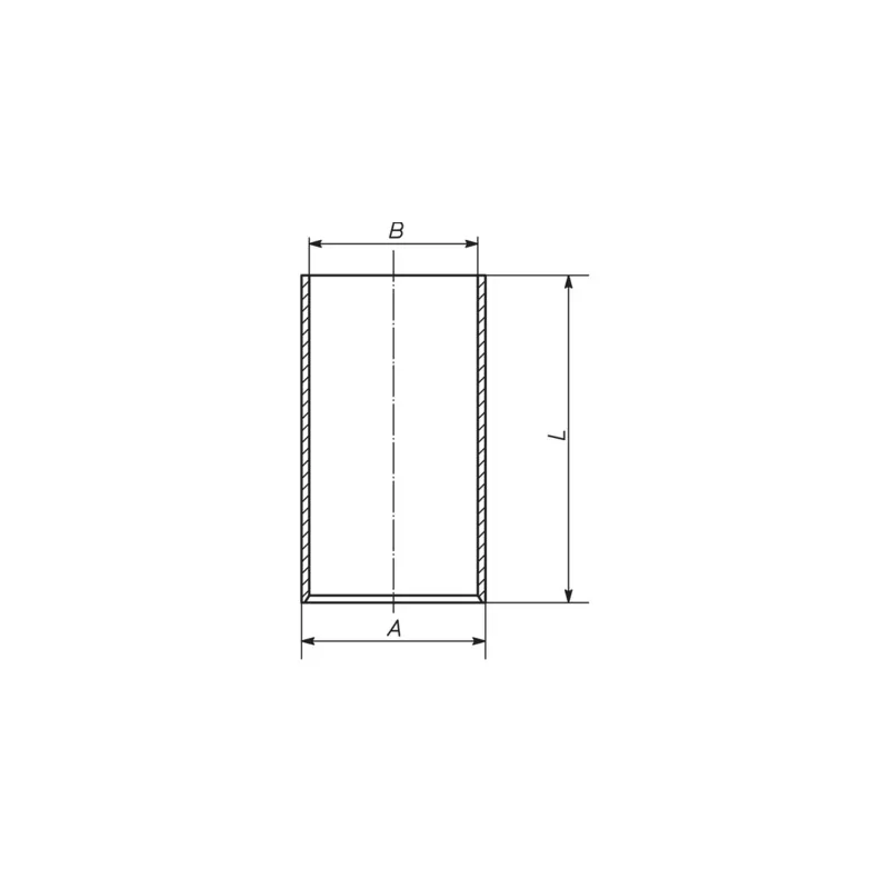 Chemise de cylindre MAHLE 039 WV 21 00