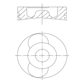 Piston MAHLE 040 22 03