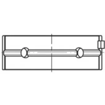 Coussinet de vilebrequin MAHLE 081 HL 21839 000