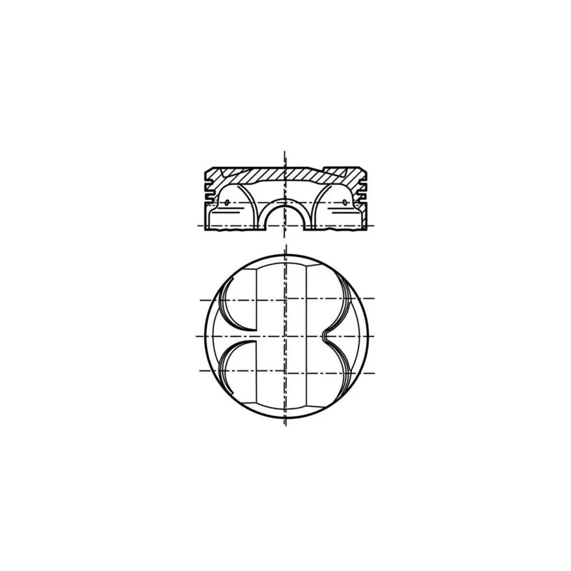 Piston MAHLE 081 PI 00101 001