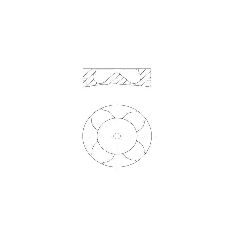 Piston MAHLE 081 PI 00103 000