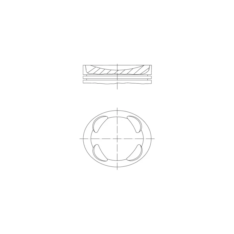 Piston MAHLE 081 PI 00104 000