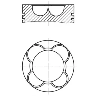 Piston MAHLE 081 PI 00108 001