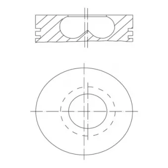 Piston MAHLE 081 PI 00123 001
