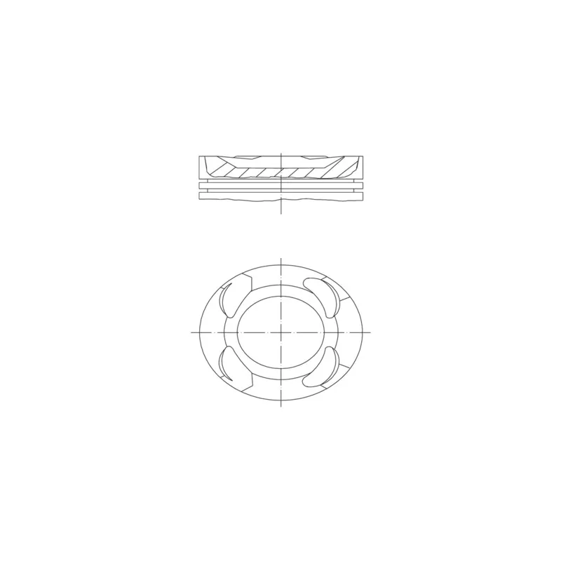 Piston MAHLE 081 PI 00125 000
