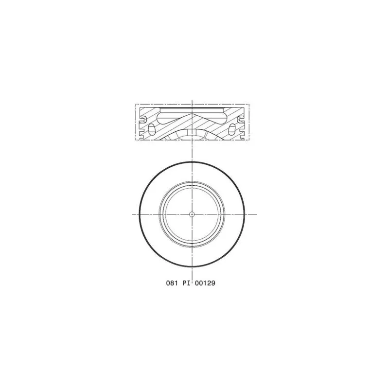 Piston MAHLE 081 PI 00129 002