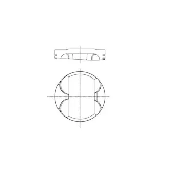Piston MAHLE 082 PI 00100 002