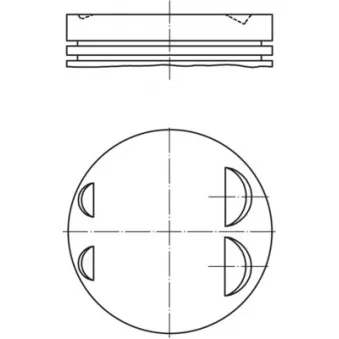 Piston MAHLE 083 07 00