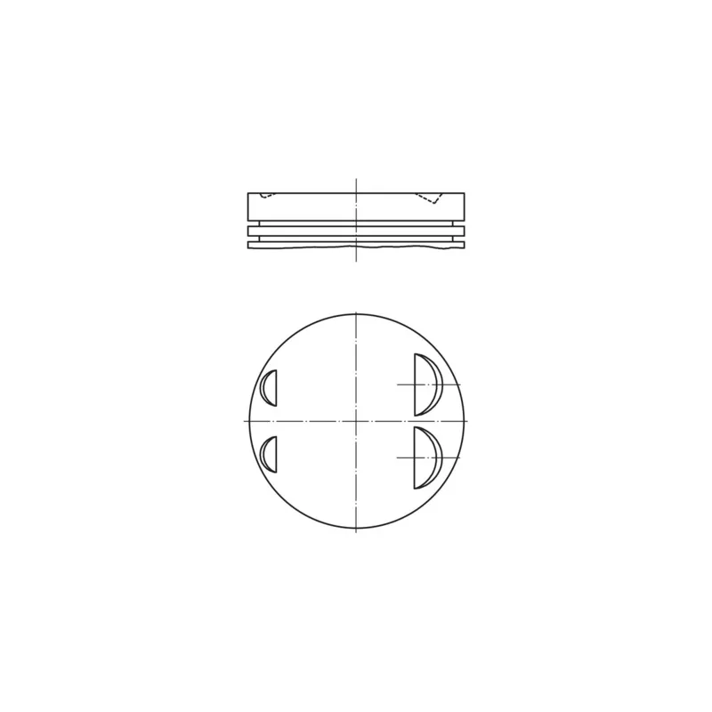 Piston MAHLE 083 07 00