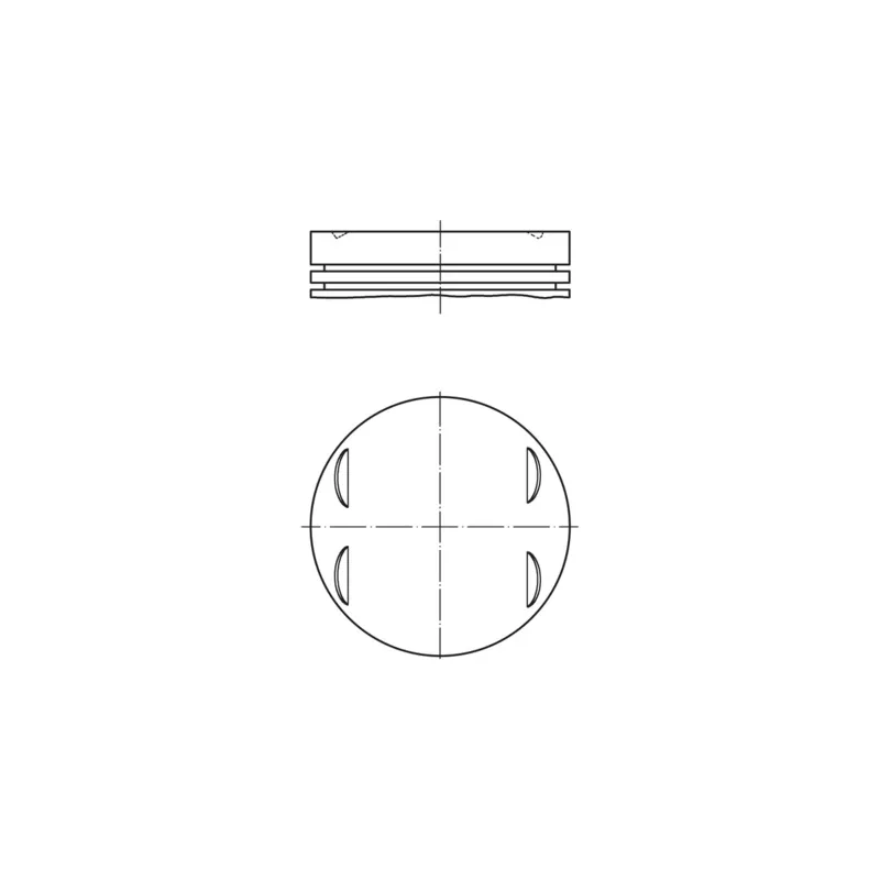 Piston MAHLE 083 13 01