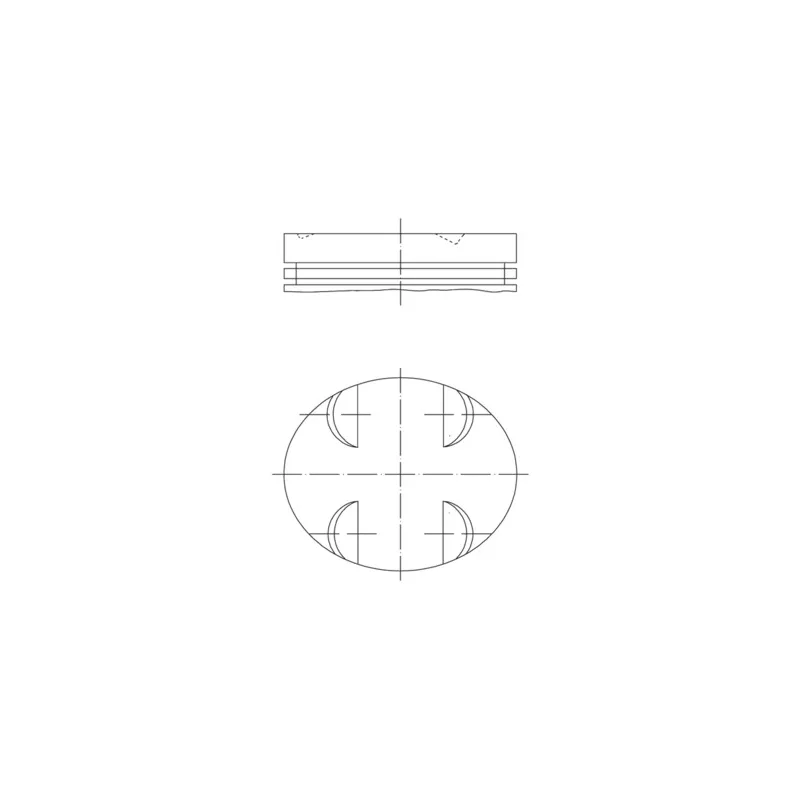 Piston MAHLE 083 15 00