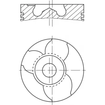 Piston MAHLE 151 10 00