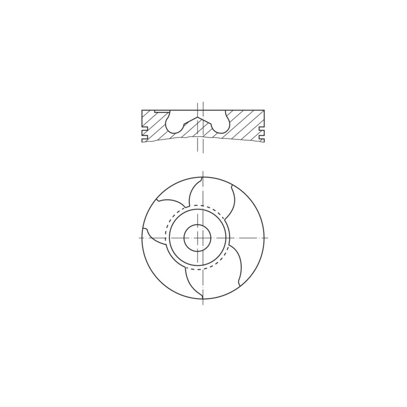 Piston MAHLE 151 10 00
