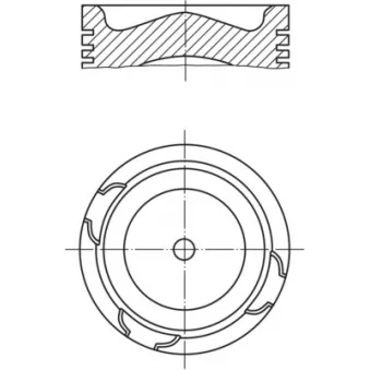 Piston MAHLE 213 69 00