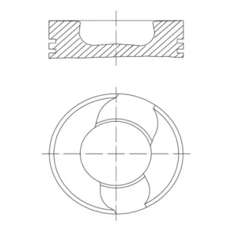 Piston MAHLE 229 41 00