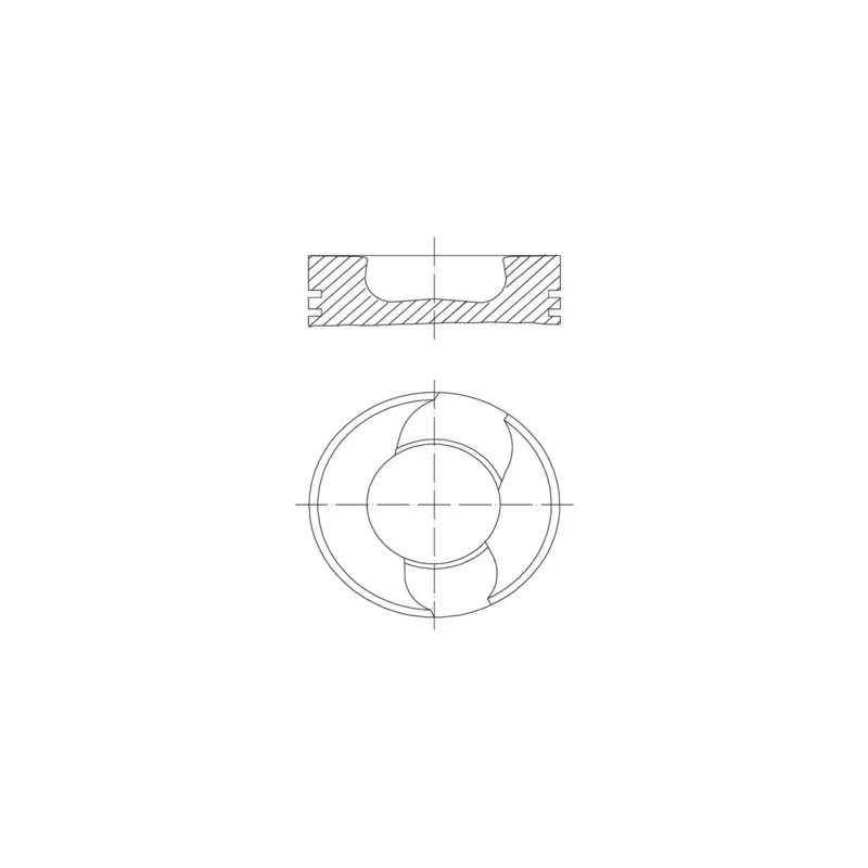 Piston MAHLE 229 41 00