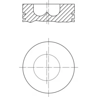 Piston MAHLE 439 14 00