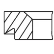 Jeu de segments de pistons MAHLE 503 59 N0 - Visuel 2