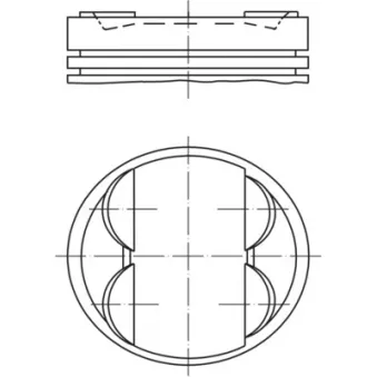 Piston MAHLE 503 PI 00100 000